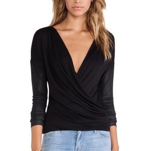 Nation ltd stretch knit Montreal top